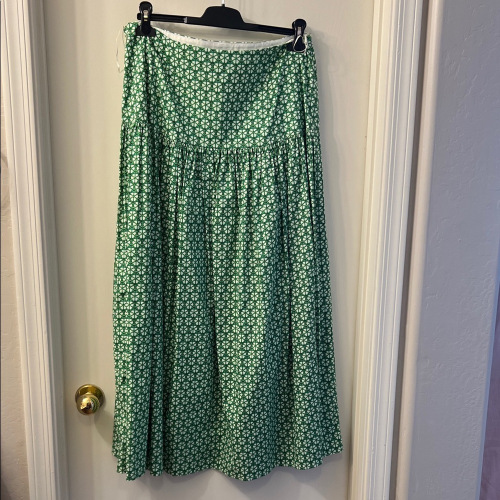 Antonio Melani x Style by Simkins Charlotte Printed Poplin Top& Skirt Set 6/14 - Picture 5 of 15
